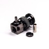 BNC Male Connector Right Angled Crimp for Cable 75 Ohm