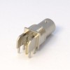 20 peças BNC conector de ângulo reto fêmea para montagem de PCB tipo DIP de 5,2 mm
