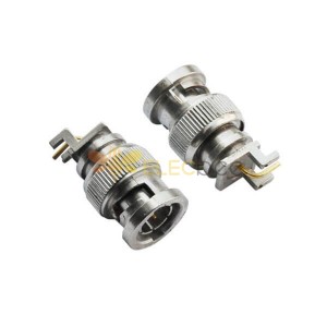 20pcs BNC Right Angle Zinc Alloy Male Connector for PCB