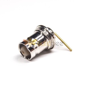 BNC Rolling Type Connector Femelle Droit Angled Nickel Plating