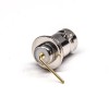 BNC Rolling Type Connector Female Right Angled Nickel Plating 50 Ohm