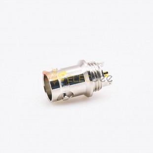 BNC Solder Cup Cable Mount Connector Female Straight