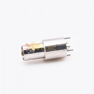 BNC Though Connector Female Straight PCB Mount