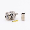 Cable Connector For RG58/RG142 Male Straight Crimp