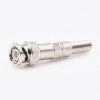 BNC Connector Male With Spring Straight Solder For SYV-75-4