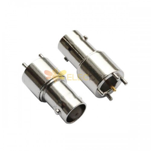 BNC Connector Straight Female for PCB 75 Ohm