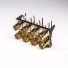 Gold Plating BNC Connector Female 90 Degree PCB Mount DIP Type