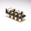 Gold Plating BNC Conector hembra 90 grados PCB montaje DIP tipo