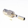 HD-SDI BNC Connector Types Straight Female for Cable with Crimp 50 Ohm