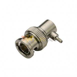 Right Angle BNC Connector Plug for Cable RG178 50 Ohm