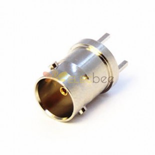 Right Angled Female HD BNC Connector for PCB with Through Hole Connector 75 Ohm