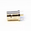 Right Angled Female HD BNC Connector pour PCB avec Through Hole Connector 50 Ohm (en)