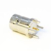 Right Angled Female HD BNC Connector pour PCB avec Through Hole Connector