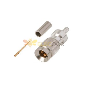 1.0 / 2.3連接器直線75Ω插頭焊接端子用於電纜安裝