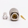 DIN 1.0/2.3 Conector Straight Male Crimp Type for Cable RG316-RG174 DIN 1.0/2.3 Conector Straight Male Crimp Type for Cable RG31