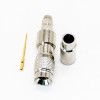 DIN 1.0/2.3 Male Straight Connector Crimp for 1855A Cable