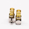 20pcs DIN 1.6/5.6 Connector Female Right Angled Crimp Type
