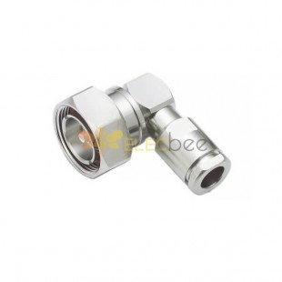 7/16 Connector Solder Termination Cable Mount Right Angle 50Ω Plug