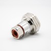 DIN Connector Solder 1/2 Cable DIN7/16 Male Straight Standar Nickel Plating