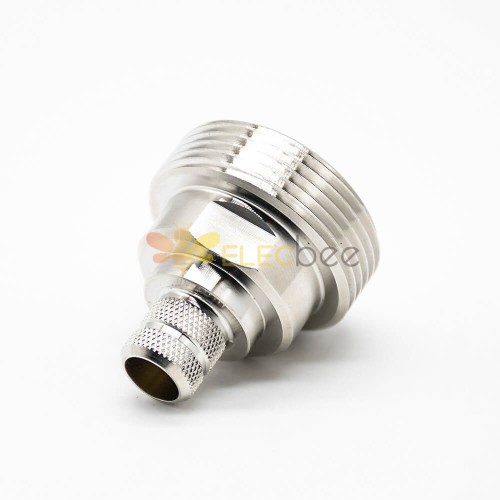 DIN Female Connector DIN7/16 50 - Câble standard 180 \'Solder Type Nickel Platin LMR400Cable