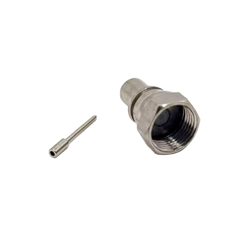 20pcs F Connector to Male Coax Straight for 3C2V