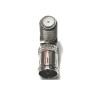 Adapter F Plug Male to Jack Female Right Angle Quick Push on RF Coaxial Connector Converter