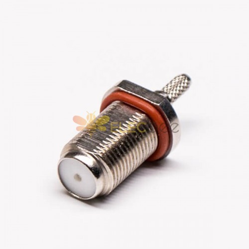 Best F Type Connector Waterproof Female Crimp for Cable RG316