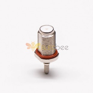 20pcs F Type Connector Waterproof Female Crimp for Cable RG316