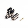 Crimp Type F Connector Straight Male pour Coaxial Cable