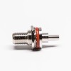 F Connector Female 75 ohm Straight Crimp for Cable RG174