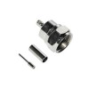 F Connector for RG179 Crimp Type Straight Plug for Cable