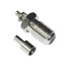 F Connector to Coax Cable Straight Female Crimp Type for Cable