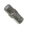 F Female to BNC Jack Female RF Coaxial Connector Adapter
