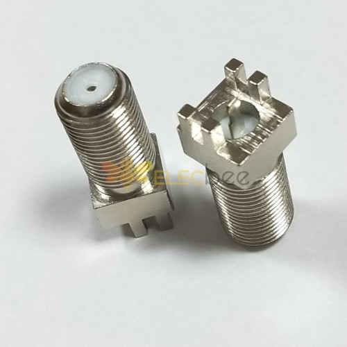 F Jack Female Solder Edge1.9mm PCB Mount RF Coaxial Connector