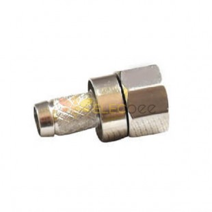 F Male Connector Crimp Type For Cable