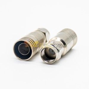 Type F pour RG11 Coaxial Connector Male Straight Connector Solder Type