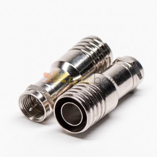 20 pièces F Type pour connecteur Coaxial RG11 connecteur droit mâle Type de soudure