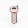 20pcs F Type Waterproof Connector Straight Female Threaded Type Through Hole for PCB Mount