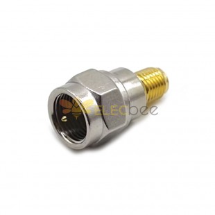 SMA Jack Female to F Type Plug Male RF Coaxial Connector Adapter