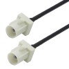 Adapter Fakra B Male to B Male Vehicle Car Radio Antenna Extension Coaxial Cable RG174 50CM