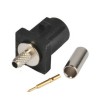 Car FM AM Radio Stereo Fakra A Male Black Crimp Connector for RG316 RG174 Cable