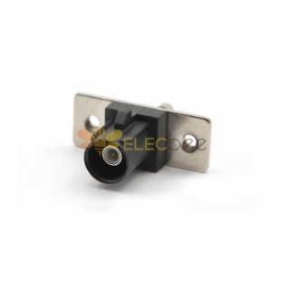 Fakra A Code Gerader Lötstecker für Kabelfahrzeuge HF-Koaxialstecker mit 2-Loch-Schallwand