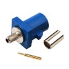 Fakra Antenne Connector Fakra C Male Blue Crimp Solder Connector for Car GPS RG174 RG316 Cable