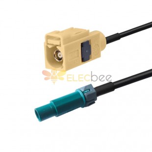 Cable Fakra Waterblue Z Plug macho impermeable a Fakra I Straight Jack hembra Radio vehículo extensión Cable RG316