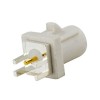Fakra Connector White Plug male End Launch PCB mount RF connector for Radio With Phantom