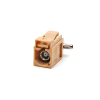 Fakra SMB I Coding Jack Female Right Angle Bluetooth Signal Vehicle RF Coaxial Connector for RG174 RG316