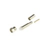 FME Connector Jack Crimp Straight Cable Mount Termination 50Ω 900MHz for RG58/U