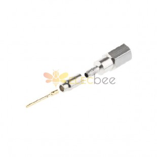 FME Male Connector Straight 50Ω 1.8GHz Crimp for RG174/U