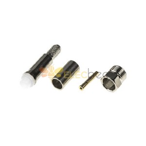 FME连接器直式电缆安装2GHz插孔压接端子50Ω