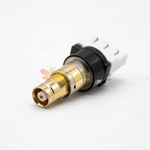 L9 Femelle balun Connector Straight plaquage d'or